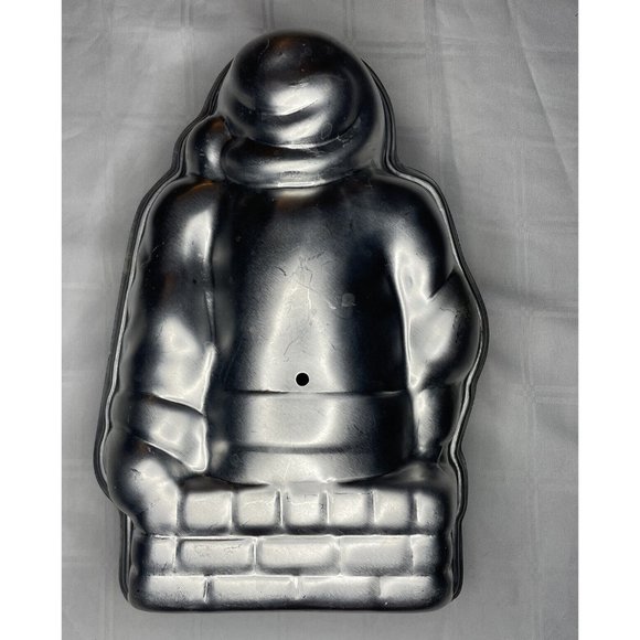 Metal Santa Clause Chocolate Sugar Cake Mold 10" Father Christmas - Picture 2 of 3